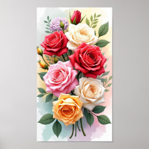 Póster Flores