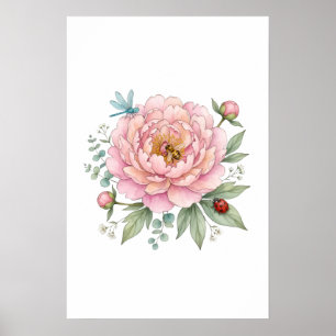 Póster flores 