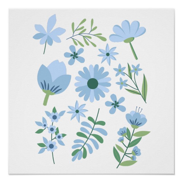 Póster Flores (Anverso)