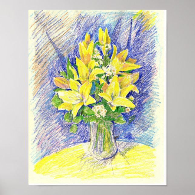 Póster Flores (Frente)