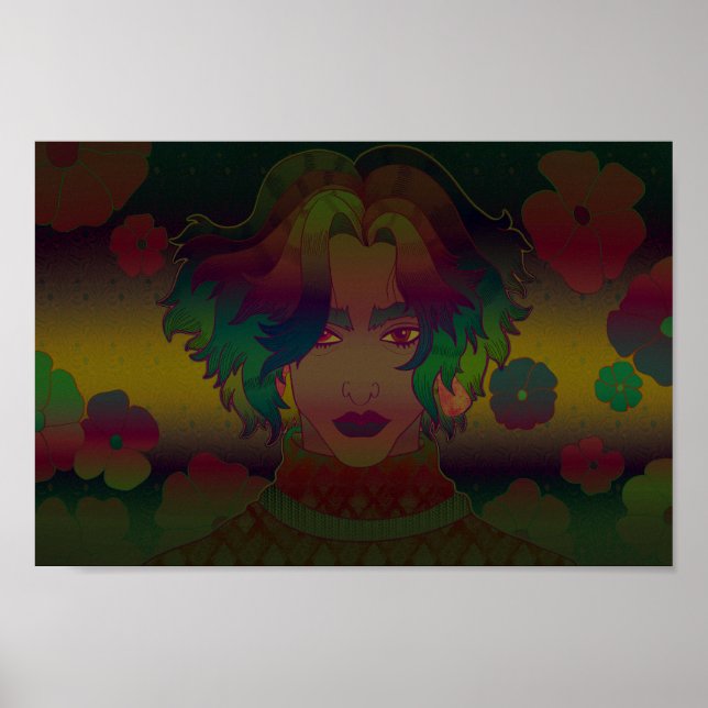 Póster Flores (Frente)