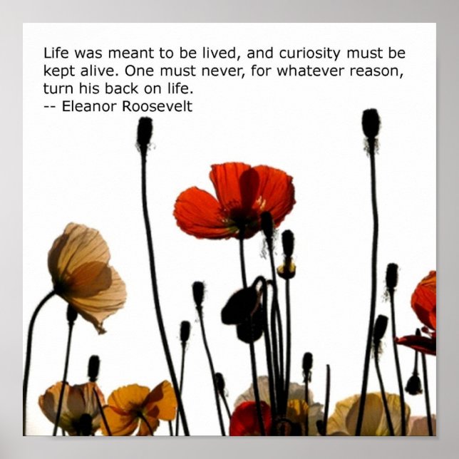 Póster Flores (Frente)