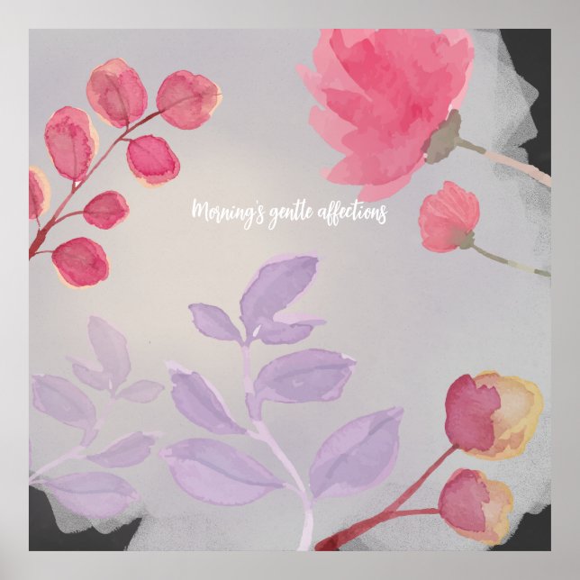 Póster Flores (Frente)