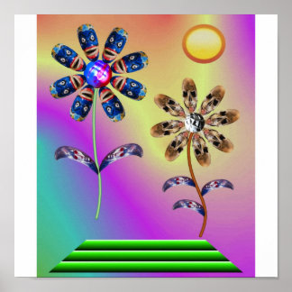 Póster Flores