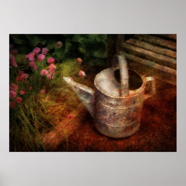 Póster Flores - Agua para mis queridos (Frente)