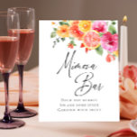 Póster Flores Brillantes Citrus Floral Bridal Mimosa Bar<br><div class="desc">Para una mayor personalización, haga clic en "Personalizar esta plantilla" y, a continuación, en "Editar usando la herramienta de diseño". Estiloso editable fácil de usar plantillas de boda, más artículos disponibles en la tienda (invitaciones, rsvp, tarjetas de agradecimiento, papel y decoración). Si necesita ayuda o elementos coincidentes, por favor contáctame....</div>