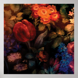 Póster Flores de almendra