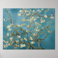 Flores de almendra por Vincent van Gogh