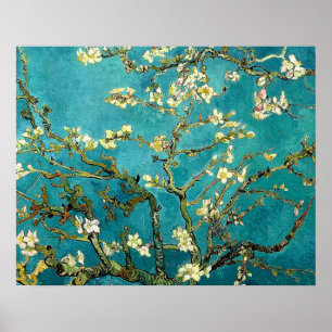 Póster Flores de almendro de Van Gogh Clasicismo Impresio