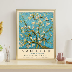 Póster Flores de Almendro de Van Gogh Museo Floral Vint