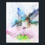 Póster Flores de animales de aves<br><div class="desc">Poster de Flores de Animales de Aves</div>