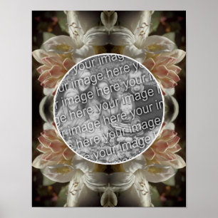 Póster Flores de Azalea en Flor Crear Tu Propia Foto