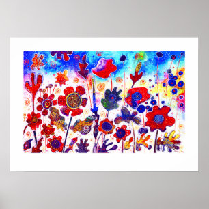 PÓSTER FLORES DE BAÑO COMPLETO