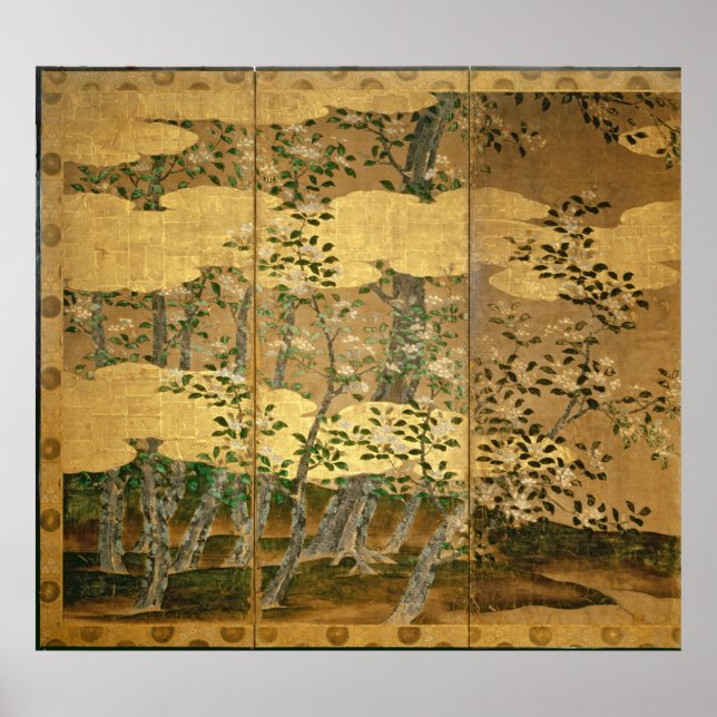 Póster Flores de Camellias (Frente)