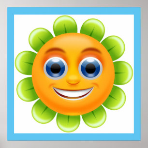 PÓSTER FLORES DE CARA