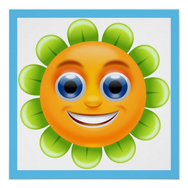 PÓSTER FLORES DE CARA (Anverso)