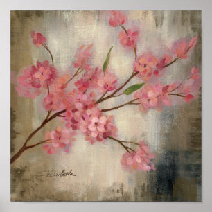 Póster Flores de cerezo