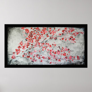 Póster Flores de cerezo 1