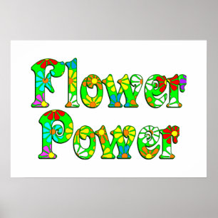 Póster Flores de energía de flores