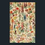 Póster Flores de época<br><div class="desc">Por favor visite mi tienda para un diseño más interesante y más elección de color. => zazzle.com/colorfulworld*</div>