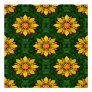 Póster Flores de estrellas...