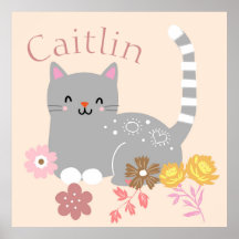 Flores de gatito