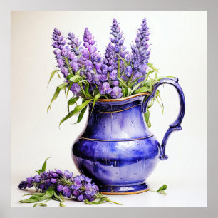 Póster Flores de Lilac recién putadas de bonito