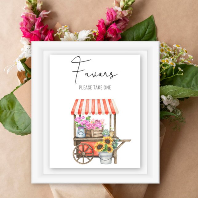 Póster Flores de mercado - Favores, por favor tome un pos (Subido por el creador)