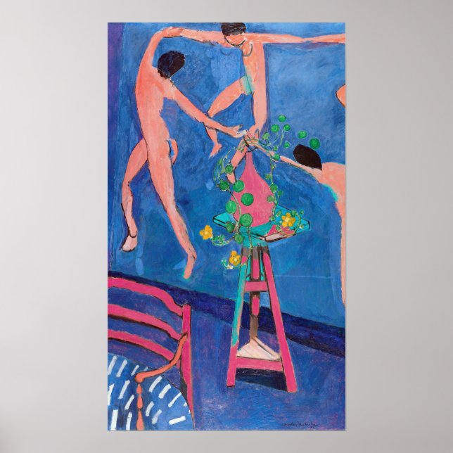 Póster Flores de nasturcio en el Atelier, Matisse (Frente)