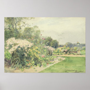 Póster Flores de Octubre