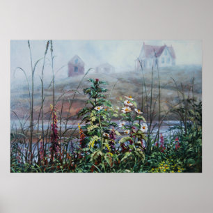 Póster Flores de otoño