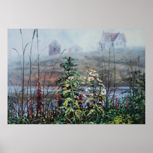 Póster Flores de otoño (Frente)