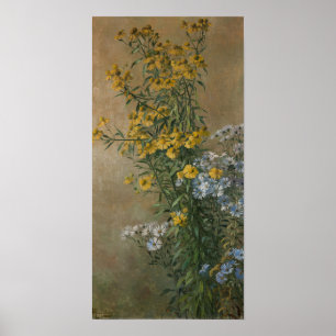 Póster Flores de otoño   Gunnar Gunnarsson Wennerberg