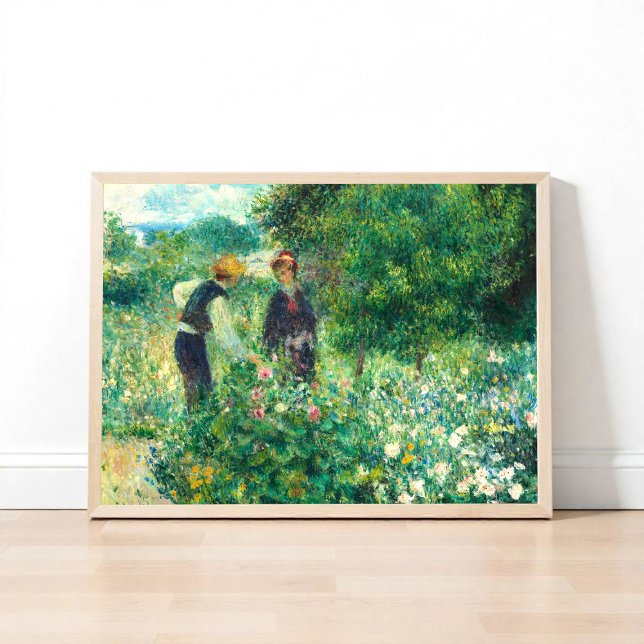 Póster Flores de picar de Auguste Renoir Impresionista (Subido por el creador)