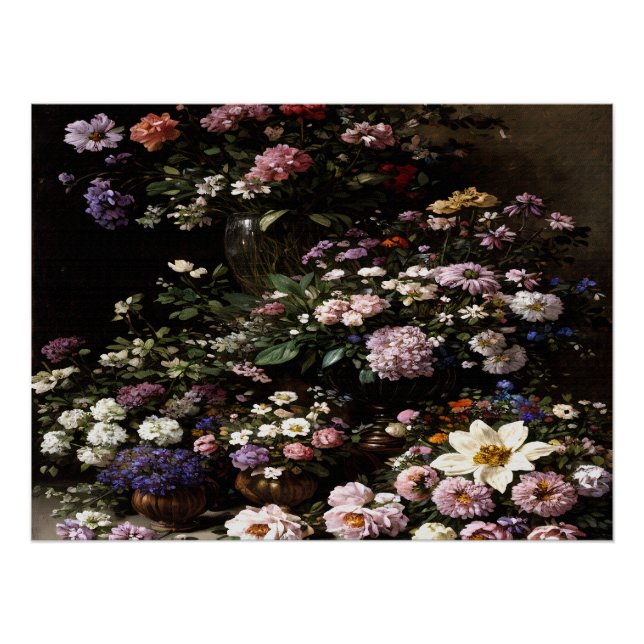 Póster Flores de primavera (Anverso)