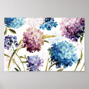 Póster Flores de primavera coloridas