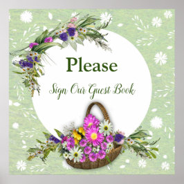 Póster Flores de primavera de verano