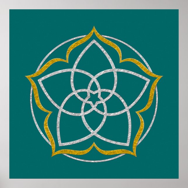 PÓSTER FLORES DE VENUS / ORO DE AVERÍA DE AVANZA DE AVANZ (Frente)