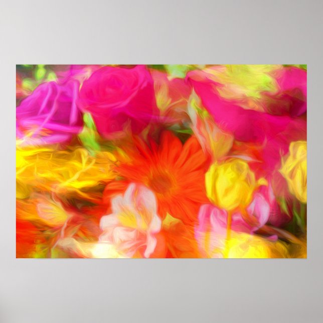 Póster Flores de verano (Frente)