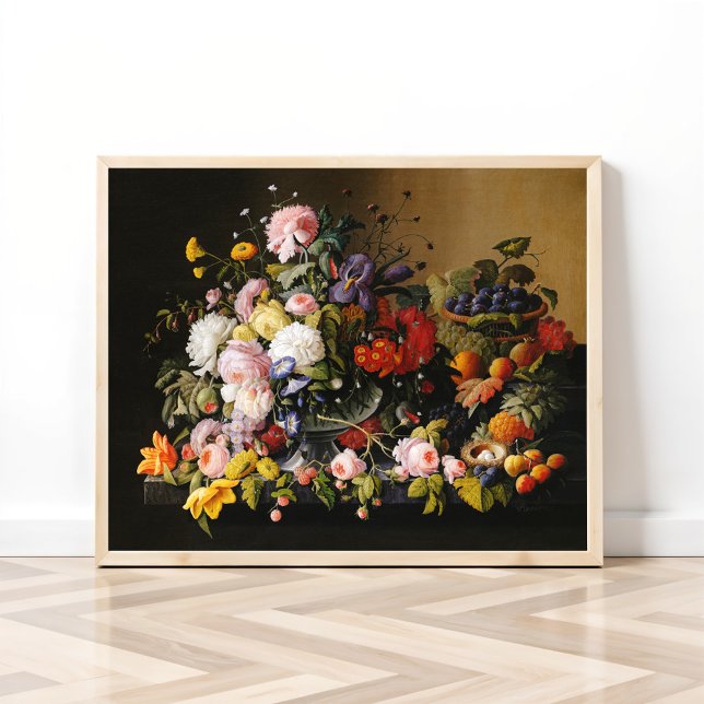 Póster Flores de vida y fruta de Severin Roesen (Subido por el creador)