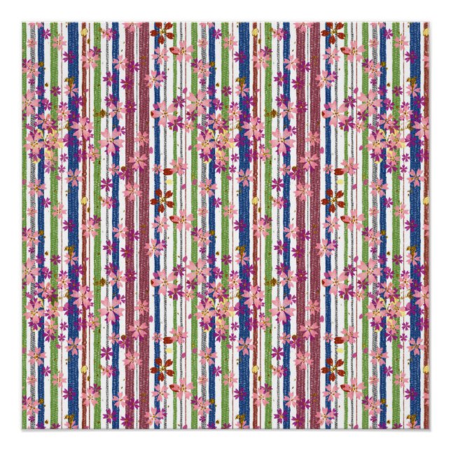 Póster Flores de Woodland (Anverso)