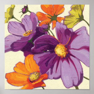 Póster Flores decorativas