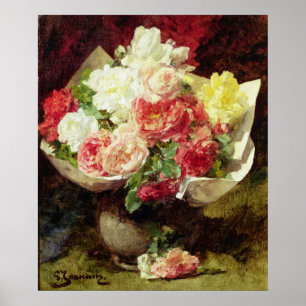 Póster Flores en un florero