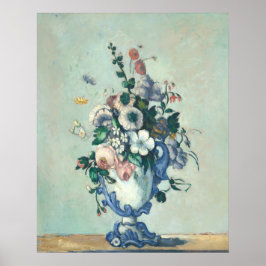Póster Flores en una Vara Rococo - Paul Cézanne Bella Art