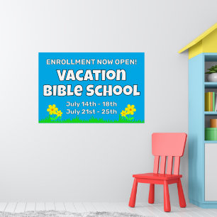 Póster Flores escolares de la Biblia para personalizados