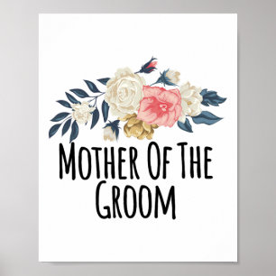 Póster Flores Florales: Divertida Madre Del Crepúsculo Di