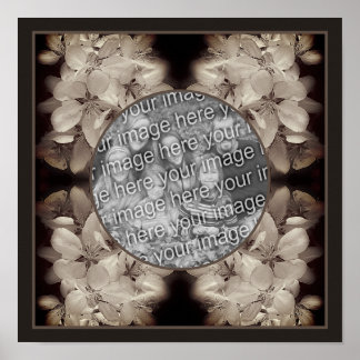 Póster Flores Flores Resumen Añadir la foto