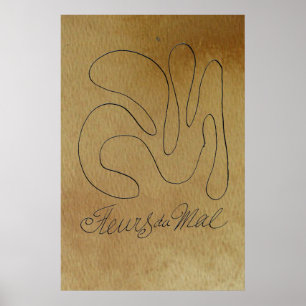 Póster Flores malvadas - Matisse