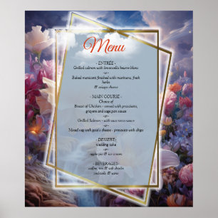 Póster Flores místicas del reino sobrenatural