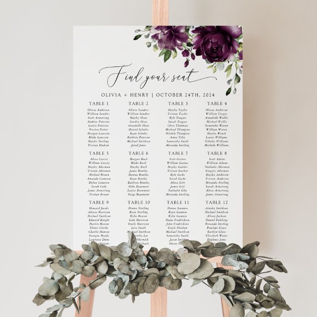 Póster Flores Moradas, Flores de Ciruelo, Boho, Gráfico d (Subido por el creador)